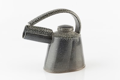 Lot 559 - Walter Keeler (b.1942) Teapot gunbarrel spout,...