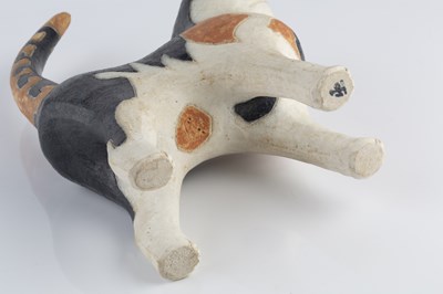 Lot 596 - Rosemary Wren (1922-2013) Model Cat stoneware,...