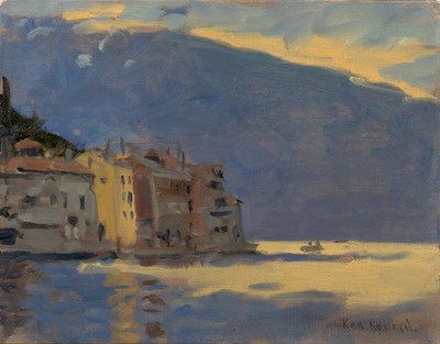 Lot 228 - Ken Howard (b.1932) Sorrento signed (lower...