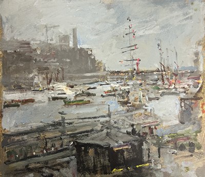 Lot 423 - Thomas Coates (b.1941) Thames Diamond Jubilee...