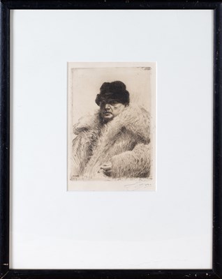 Lot 23 - Anders Leonard Zorn (1860-1920) Self Portrait,...