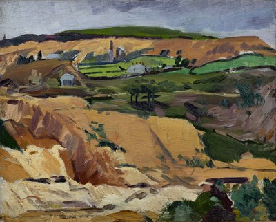 Lot 329 - Philip Naviasky (1894-1983) Rural landscape...