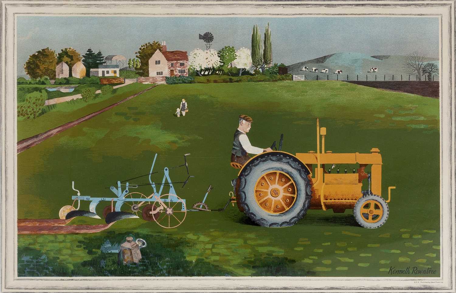 Lot 54 - Kenneth Rowntree (1915-1997) Tractor...