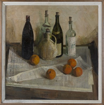 Lot 418 - Alan Price (1926-2002) Bottles and Oranges...