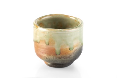 Lot 656 - Kosei Tanimoto (20th Century) Tea bowl dripped...