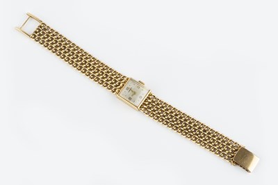 Lot 229 - A lady's bracelet watch by Longines, the...