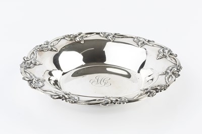 Lot 478 - An early 20th century American silver dish, of...