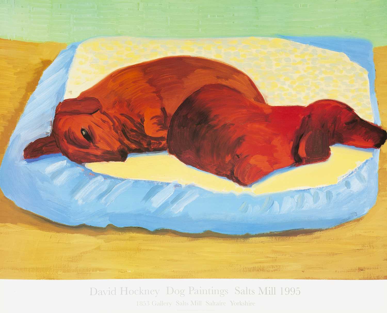 Lot 110 - David Hockney (b.1937) Dog Paintings, 1995 for...