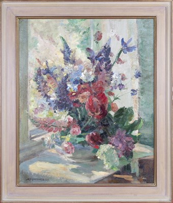 Lot 206 - Stanley Horace Gardiner (1887-1952) Flowers by...