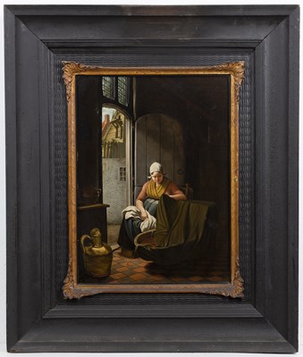 Lot 305 - Hendrik van der Burgh (1769-1858) An interior...