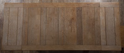 Lot 116 - Heals limed oak dining table, circa 1920,...