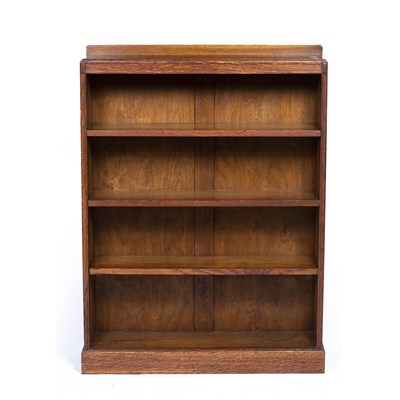 Lot 24 - Heals oak, bookcase, circa 1930, 87cm x 118cm...