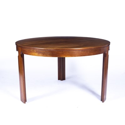 Lot 40 - Heals walnut and teak dining table, circa 1970,...