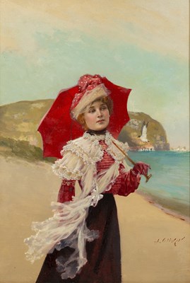 Lot 289 - Alfred Oliver (1886-1921) A leisurely stroll,...