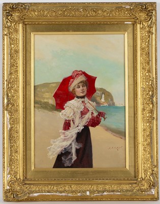 Lot 289 - Alfred Oliver (1886-1921) A leisurely stroll,...