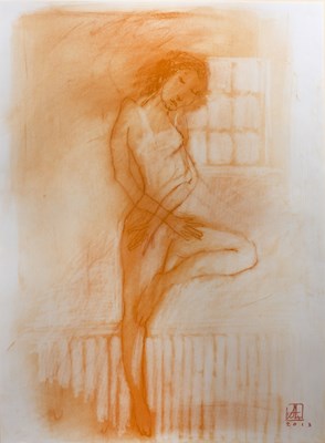 Lot 263 - John Lendis (b.1950) 'Untitled nude female',...