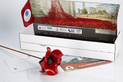 Lot 299 - Paul Cummins (b.1977) Three ceramic poppies,...