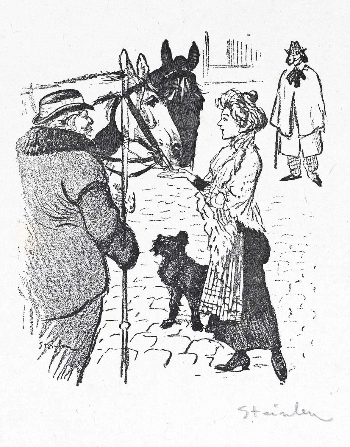 Lot 52 - Théophile Steinlen (1859-1923) Eight...