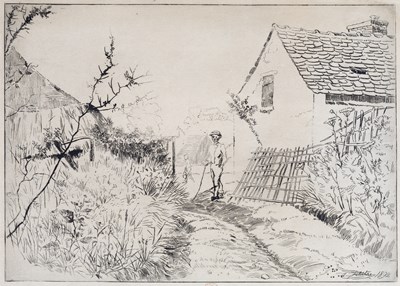Lot 26 - Auguste Delatre (1822-1907) Montmartre Paris...