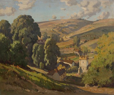 Lot 336 - Joseph Edward Hennah (1897-1963) Above Upwey,...