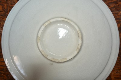 Lot 157 - White glaze dish Korean, 16th Century finished...