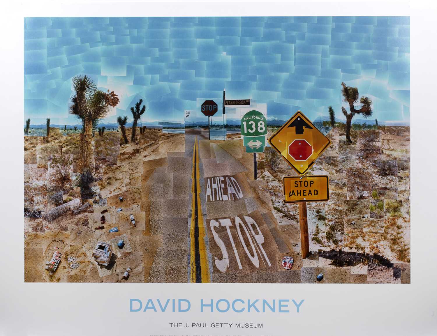 Lot 273 - David Hockney (b.1937) 'Pearblossom Highway',