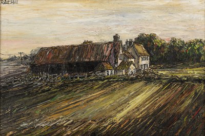 Lot 255 - Robert W. Hill (1932-1990) Farm Buildings,...