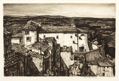 Lot 81 - Henry Rushbury (1889-1968) Carceri, San...