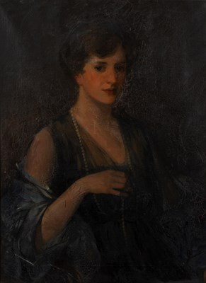 Lot 268 - Edgar Mitchell (1871-1922) Portrait of Ann...