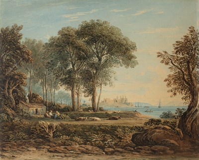 Lot 346 - John Varley (1778-1842) 'Conway Castle, N....