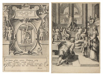 Lot 27 - Zacharius Dolendo/Jacques de Gheyn II after...