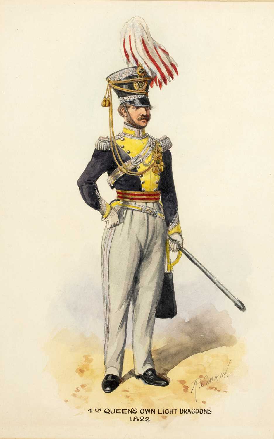 Lot 359 - Richard Simkin (1840-1926) '4th Queen's Own...