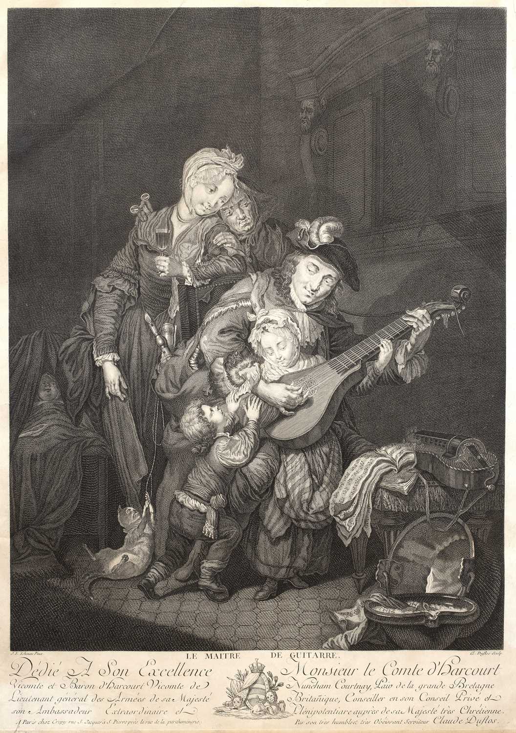 Lot 162 - Claude Augustin Duflos after J.F. Schenan 'Le...