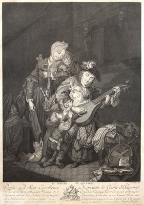 Lot 162 - Claude Augustin Duflos after J.F. Schenan 'Le...