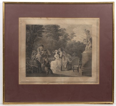 Lot 162 - Claude Augustin Duflos after J.F. Schenan 'Le...