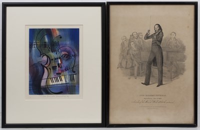 Lot 162 - Claude Augustin Duflos after J.F. Schenan 'Le...