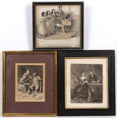 Lot 162 - Claude Augustin Duflos after J.F. Schenan 'Le...