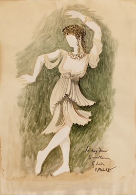 Lot 212 - Nikos Ghika (Greek 1906-1994) Study of the...