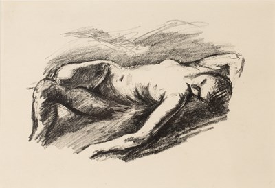 Lot 139 - Jean Marchand Kneeling Nude, lithograph,...
