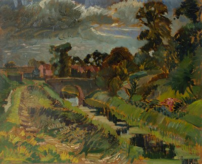 Lot 415 - G * Underwood Kennet - Avon Canal, signed and...