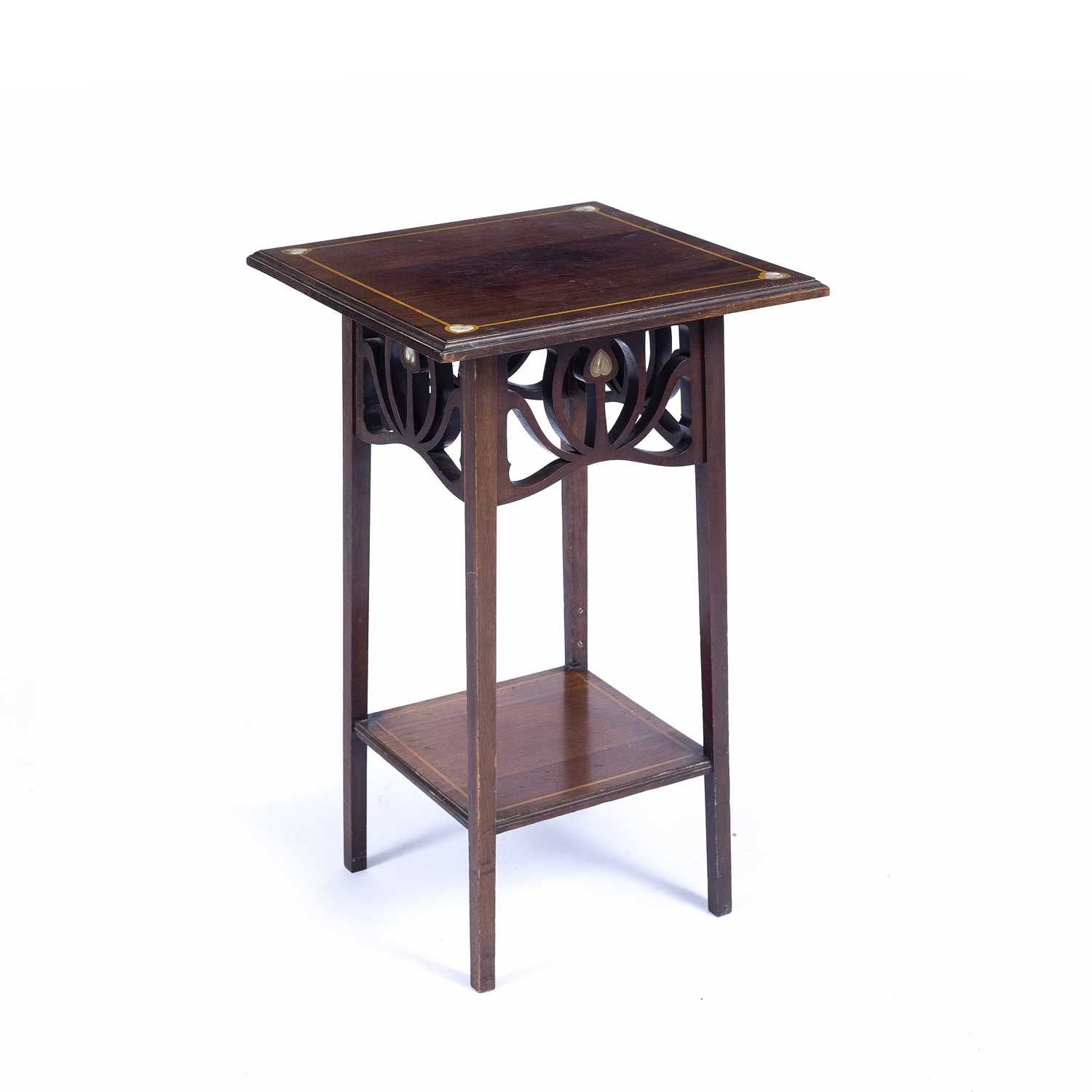 Lot 783 - Art Nouveau Occasional table, 1910 mahogany...