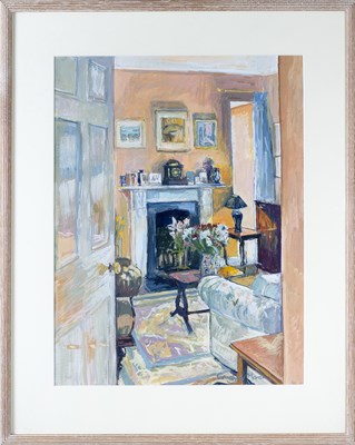 Lot 426 - Carolyne Moran (Contemporary) Interior signed...