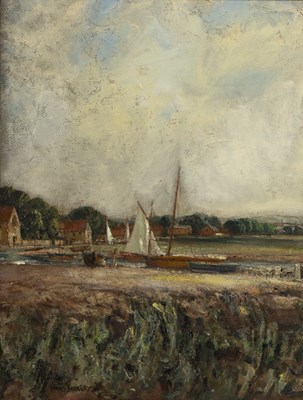 Lot 421 - Harry Morley (1881-1943) 'Blakeney', signed,...