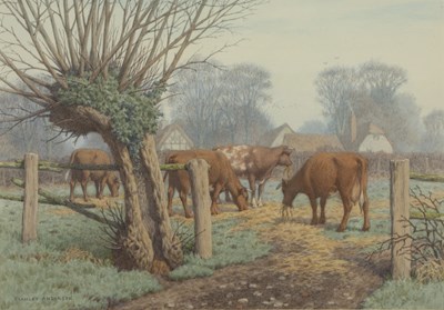 Lot 422 - Stanley Anderson (1884-1966) A Hazy Day in...