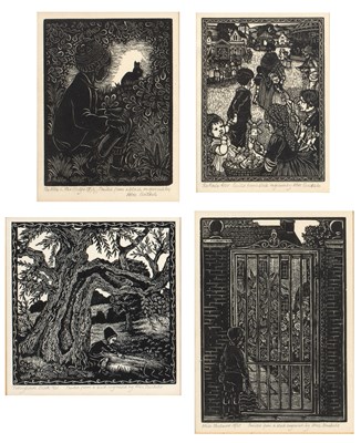 Lot 109 - Alec Buckels (exh. 1923-35) Four wood...