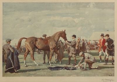Lot 112 - After Alfred James Munnings 'The Red Prince...