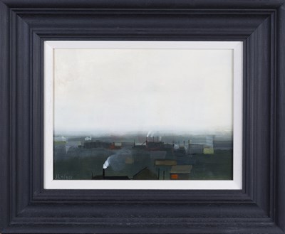 Lot 379 - Janet Ledger (b.1931) Industrial Skyline...
