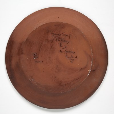Lot 299 - David Sharp at Rye Pottery slipware charger,...