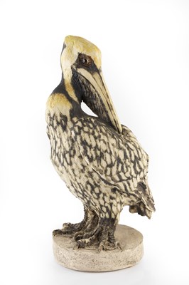 Lot 593 - Rosemarie Cooke (b.1966) Model pelican signed...