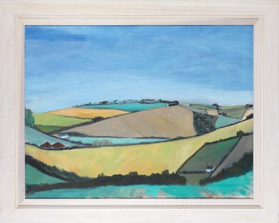 Lot 244 - Bob Bourne (1931-2021) Madron Hills, 2001...